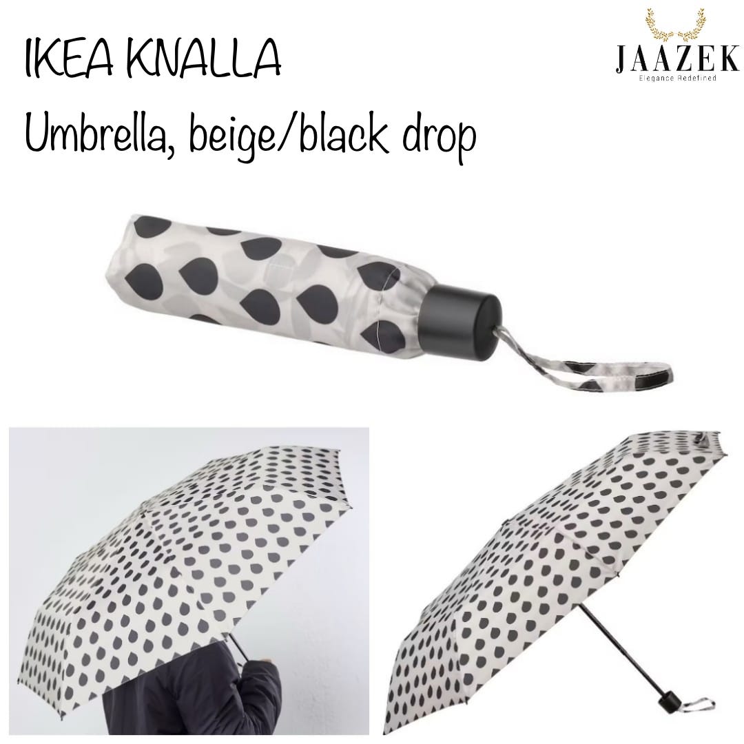 KNALLA Umbrella, foldable yellow - IKEA