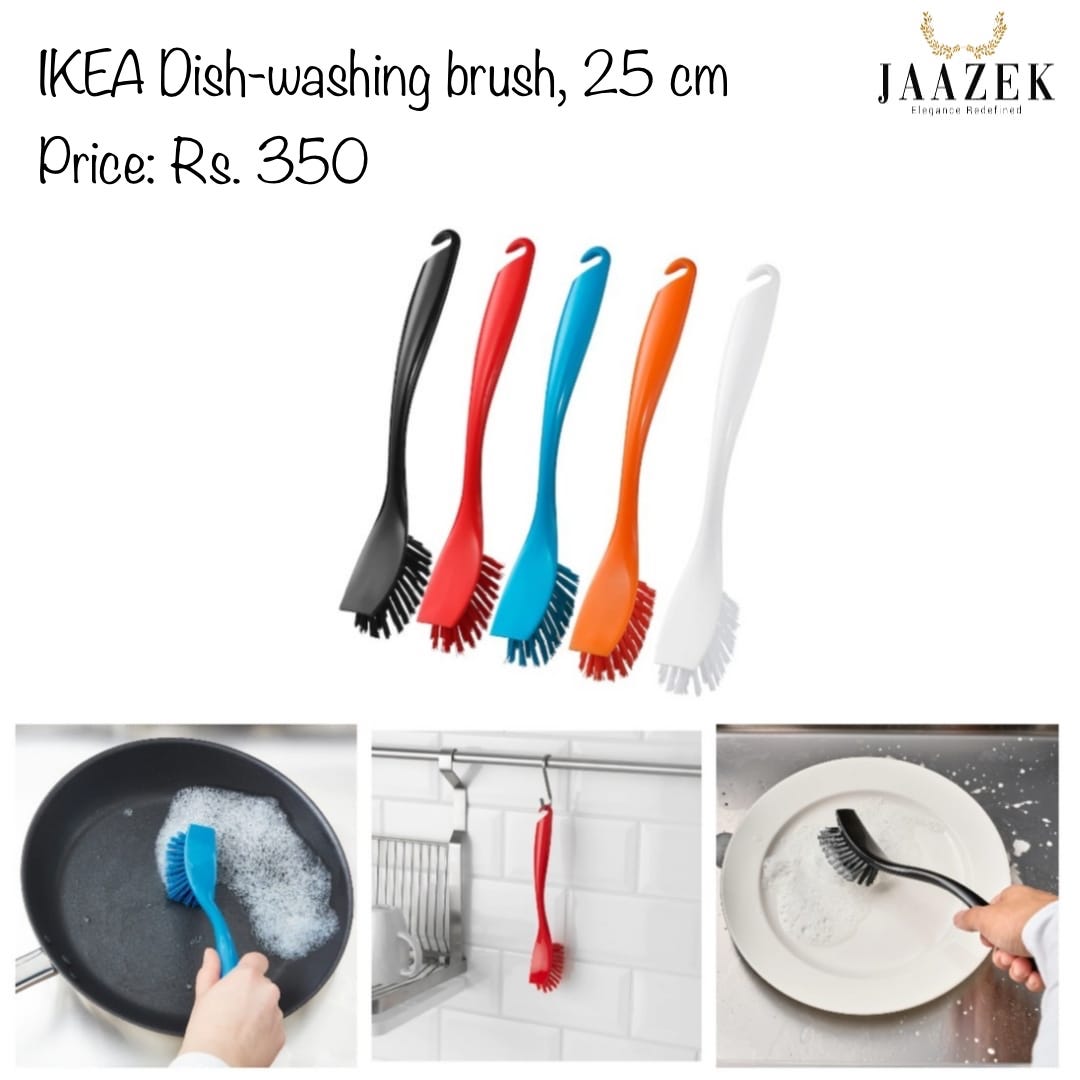 IKEA ANTAGEN Kitchen Scrub Brush Sink Cleaning Dish Washing Scraper  Multicolor